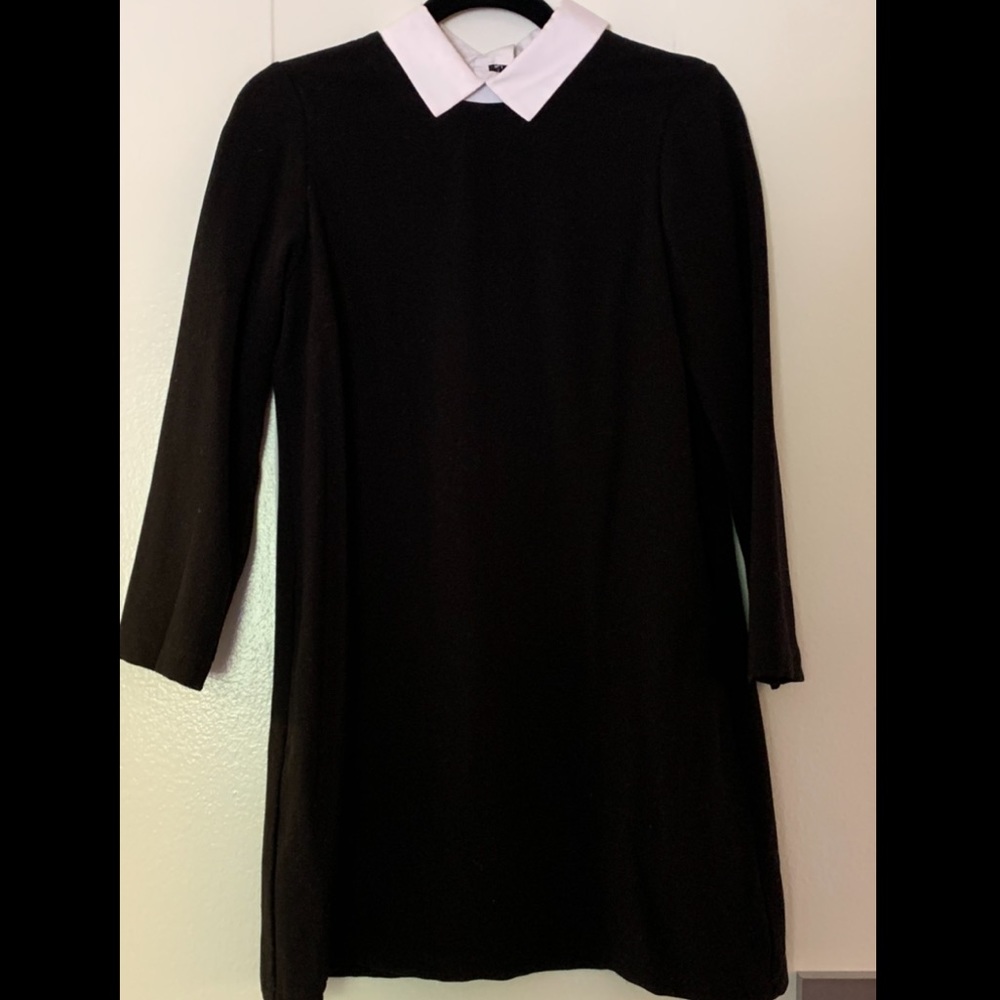 In God We Trust Collared Shift Dress